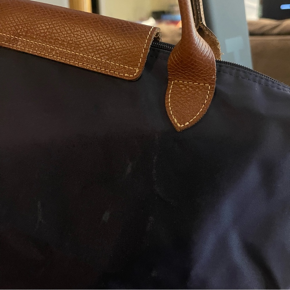 COPY - Navy Longchamp Bag - Picture 3 of 4